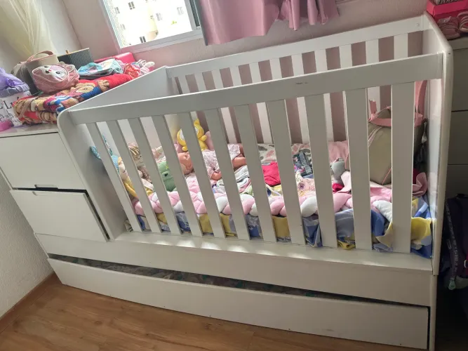 Berço com cama 