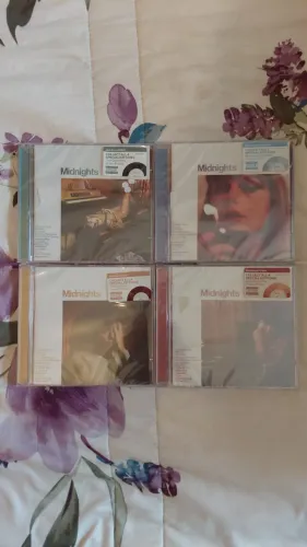 CDs Midnights - Taylor Swift (combo com 4 discos)