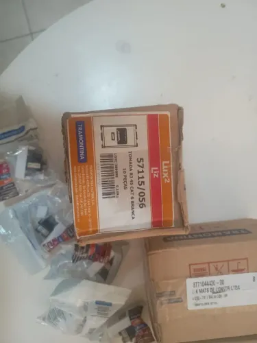 Tomada / Módulo RJ45 Cat5 Tramontina Liz / Lux2 / Giz - Novo Lacrado (31 Unidades)