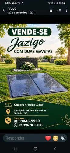 Vende se Jazigo