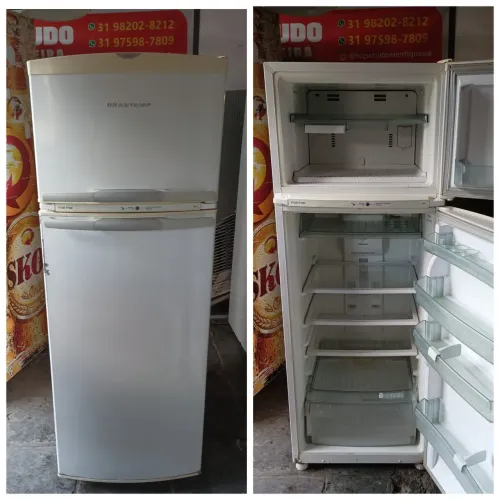 Geladeira Brastemp Clean Duplex Frost Free USADA Em Ótimo Estado!