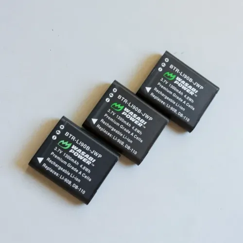 Ricoh GR III e IIIx - kit com três baterias