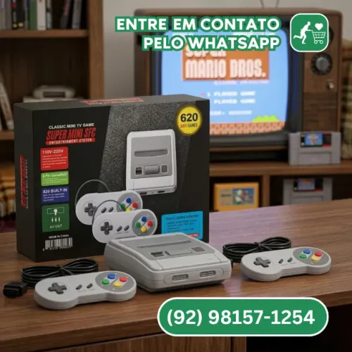 Video Game Retro com 620 Jogos