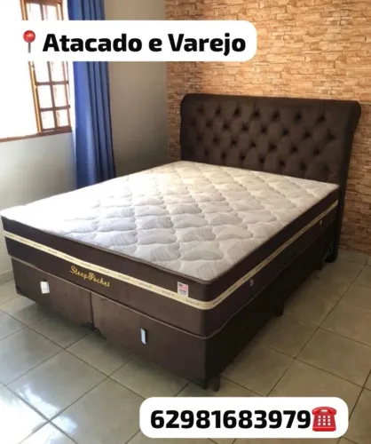 Cama box Queen king 