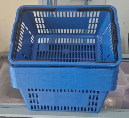 Cestinhas para Supermercados (Unidade) - 45 x 28,5 x 19 (Comp. x Larg. x Alt.)
