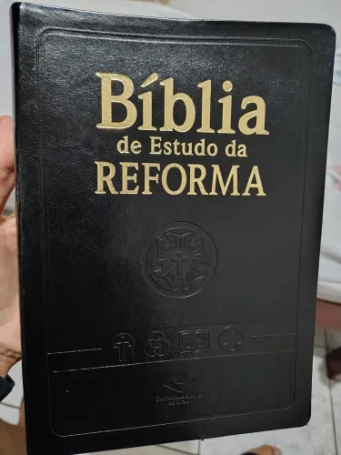 Bíblia de Estudo da Reforma - Capa com defeito