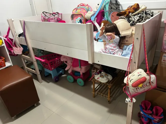 Cama primeiro andar infantil
