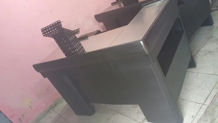 Balcão caixa de supermercado