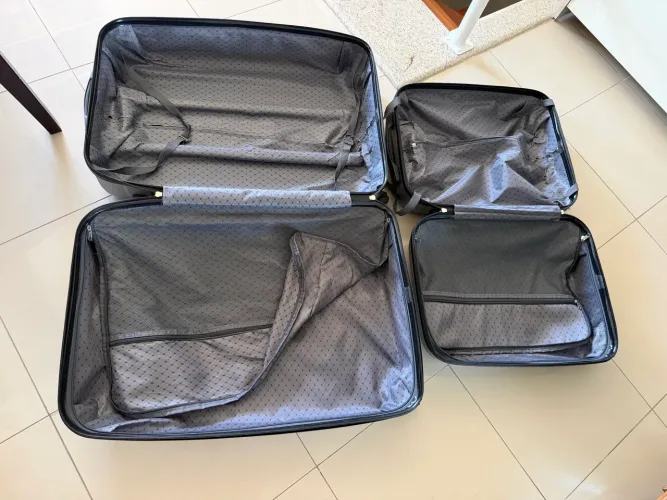 Conjunto malas média e pequena (de bordo)