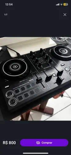 Controladora PIONEER DDJ-200 CDJ Bluetooth 