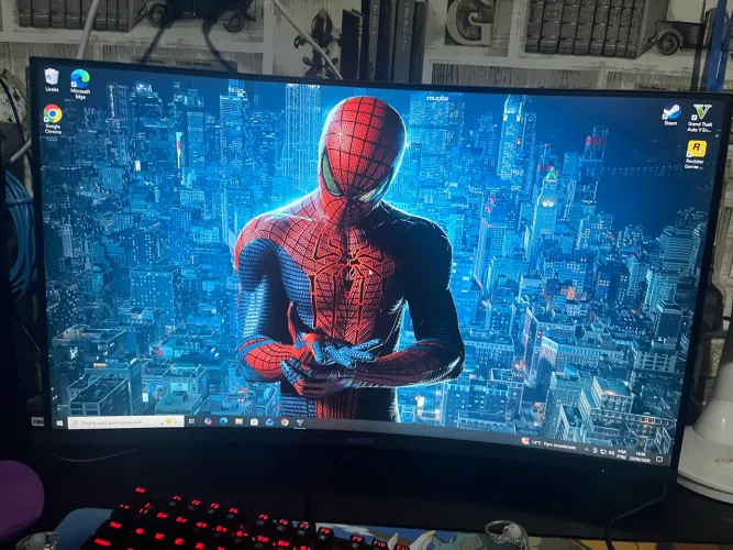 VENDO MONITOR GAMER CURVO 165Hz FULL HD MANCER