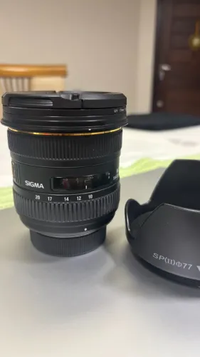 Lente Sigma Grande Angular 10 20 para Nikon - muito conservada