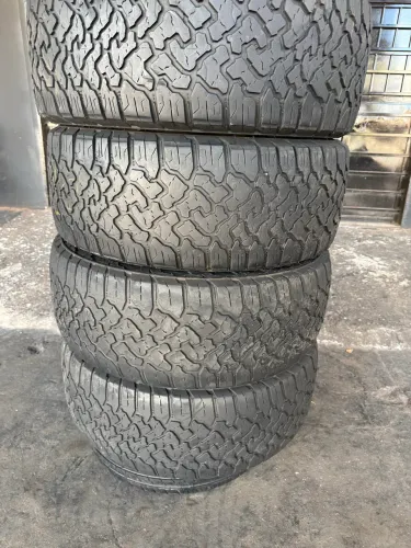 04 Pneus Minerva Ecospeed 2 AT na medida 265/60R18 119/116R, 80% vida útil