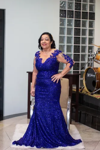 Vestido de gala 