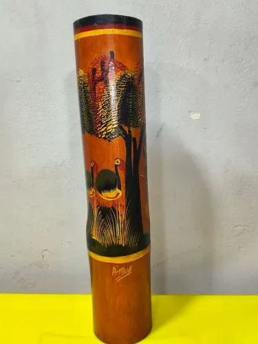 Bambu pintado a mão 