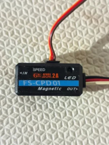 Módulo sensor de rotação telemetria FlySky CPD01 indução magnética 