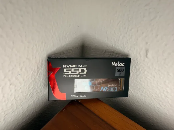 SSD Netac NV3000 500GB NVMe M.2 M2 2280 PCIe Gen3x4