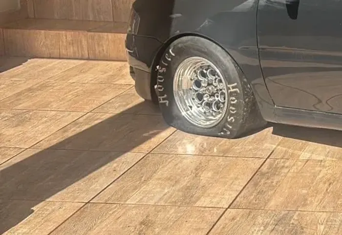 Par Rodas Weld Magnum Black R13 4x100 