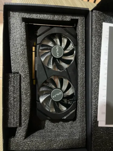 Placa de Vídeo GALAX GeForce GTX 1660 Super 1-Click OC 6GB GDDR6 - Completa na Caixa!
