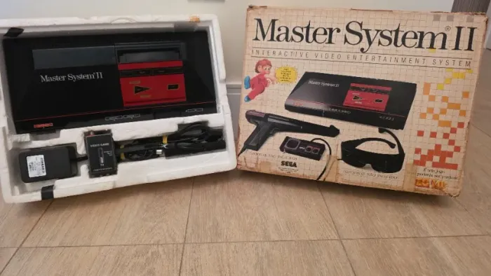 Master System II na cx funcionando