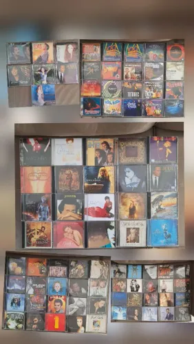 Lote 87 CDs Internacional e Filmes