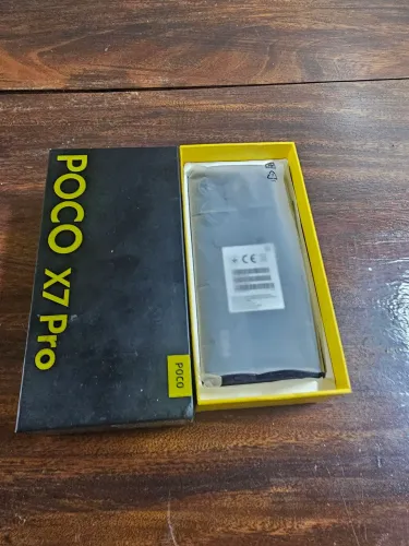 Poco x7 pro 256/12 de ram muito novo na caixa