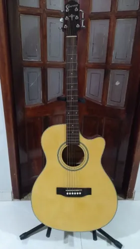 Violão Crafter Htc24eq tampo maciço 