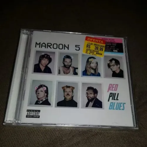 CD DUPLO MAROON 5 V RED PILL BLUES (LACRADO)