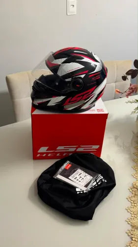 Capacete LS2 DRAZE VERMELHO