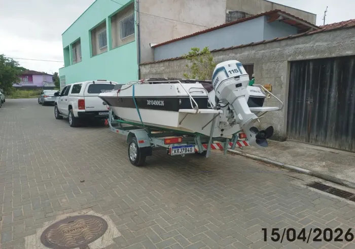 Lancha barco motor 115