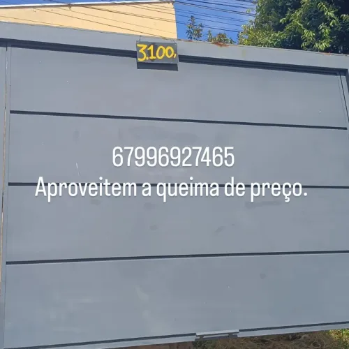 PORTÃO DE ELEVAÇÃO 