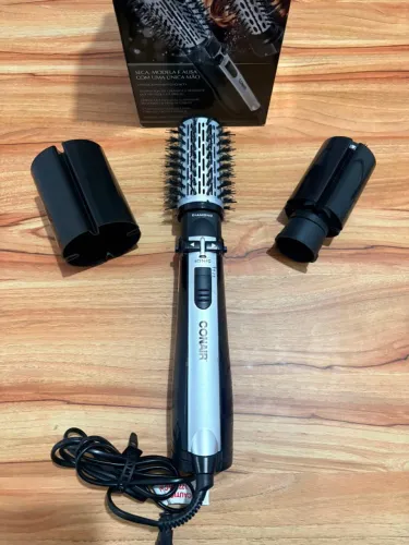 Escova Rotating Air Brush Diamond Brilliance Conair