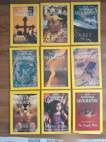 Revistas National Geographic - 9 unidades