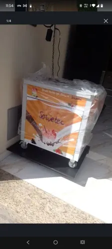Máquina de sorvete tailandês
