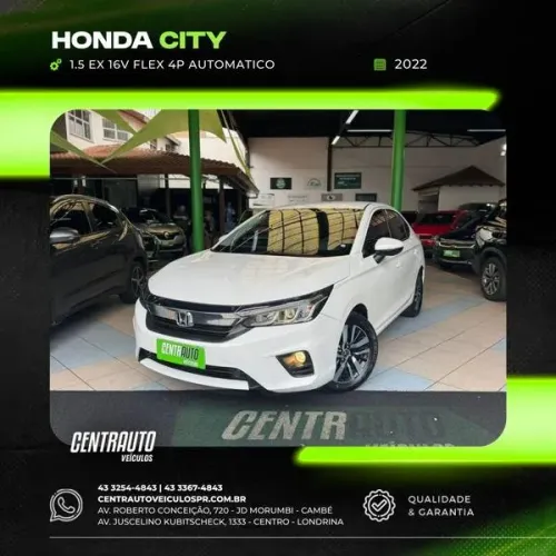 Honda City Hatchback EX 1.5 Flex 16V Aut. 2022