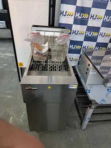 Ac Fritadeira Industrial a gás Skymsen alta produção