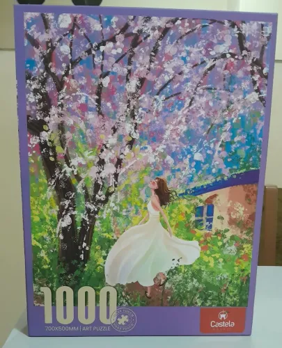 Quebra cabeças Dança das flores 1000 peças