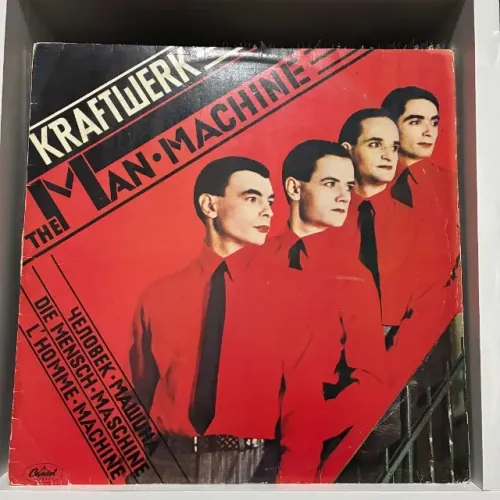 LP Vinil Kraftwerk - The Man Machine (Mídia e Capa VG+ com Encarte)