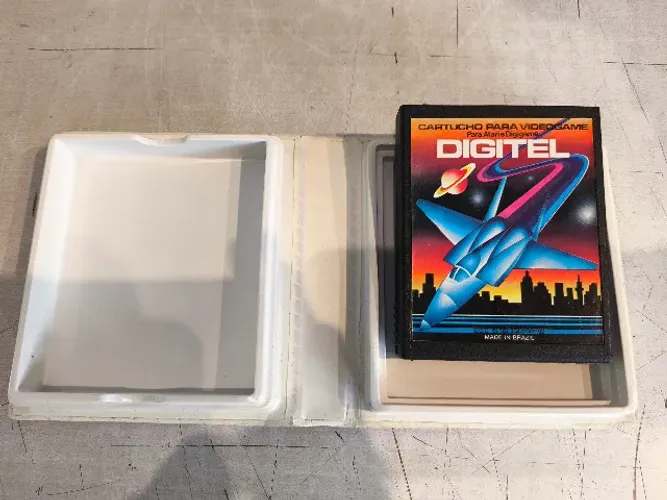 CARTUCHO RIVER RAID  - DIGITEL PARA ATARI 2600 ( USADO) NA CASE PARA COLECIONADORES 