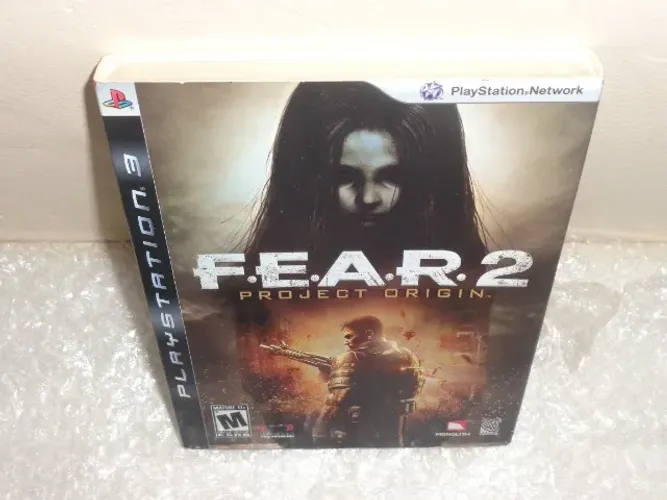 F.E.A.R. - Fear 2 + Luva - Ps3 - Lacrado De Fábrica