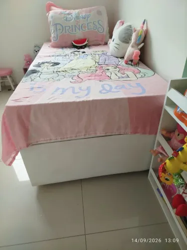 CAMA BAÚ - SOLTEIRO
