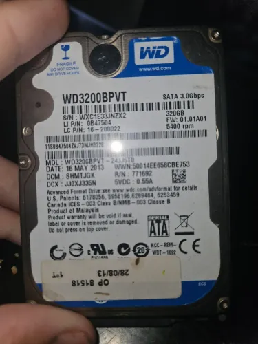 HD 320gb