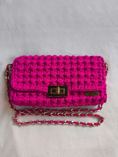 Bolsas em crochê