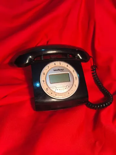Telefone com fio intelbras tc 8312 preto