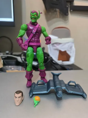 green goblin marvel legends duende verde