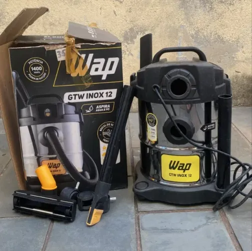 aspirador Wap GTW Inox 12\1400W Excelente para técnicos Conserto\Retirada de Peças