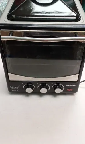 Forno Elétrico Mondial Gourmet Rotisserie (Liga e Gira, Não Aquece - Para Peças ou Reparo)