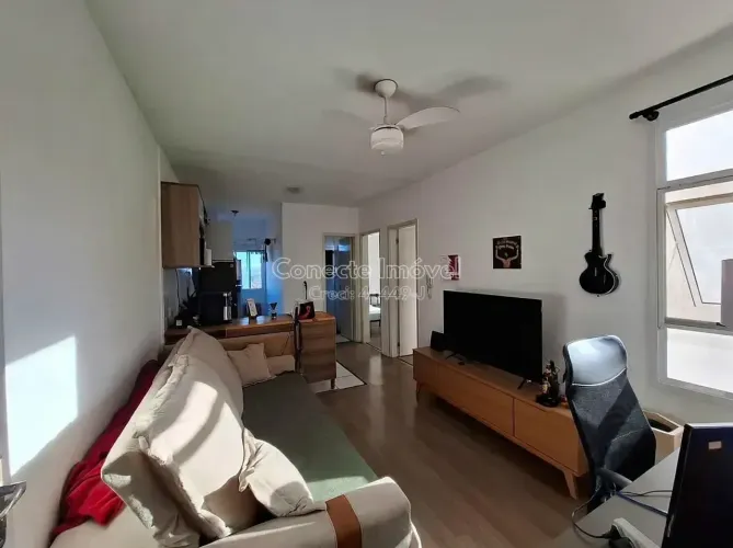 Apartamento à venda no Recanto Jaguary, em Jaguariúna, com 2 quartos, 43 m² e analisa perm