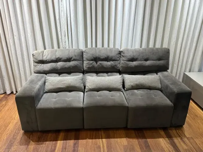 Sofá Sylvia Design Modular, Retrátil e Reclinável
