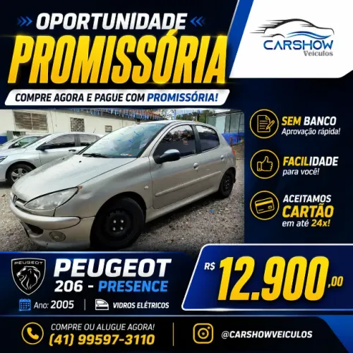 Peugeot 206 SW Feline 1.6/ 1.6 Flex 16V 5P 2005